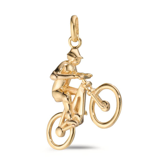 Pendentif Or jaune 9K Vélo