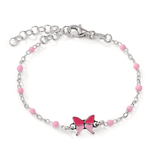 Bracelet Argent Rhodié Papillon 13-16 cm