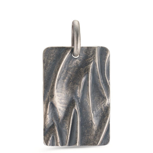 Pendentif Argent Patinée